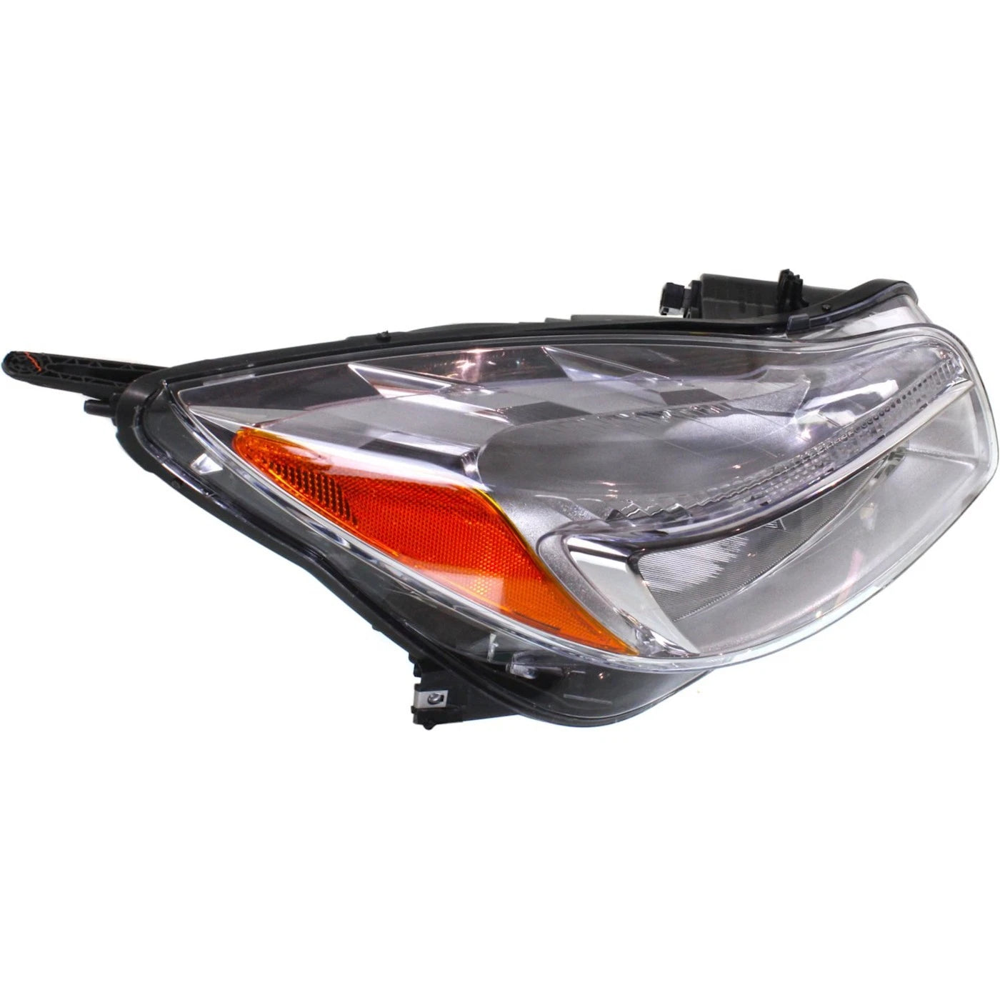 Driver and Passenger Side Headlight For Buick Regal 2011-2013 Halogen with Bulbs