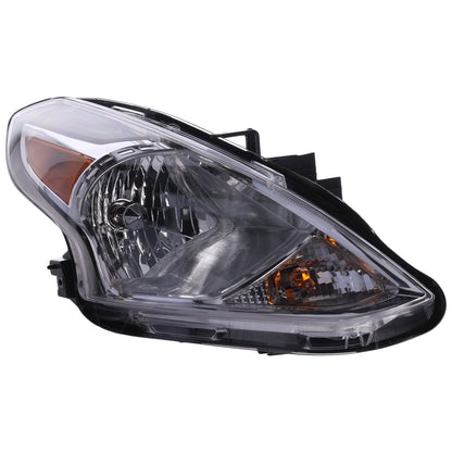 Passenger Side Headlight For 2015-2019 Nissan Versa with Bulbs 260109KK0A