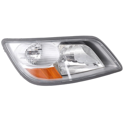 Driver and Passenger Side Headlights For Hino 145 2006-2010 Halogen