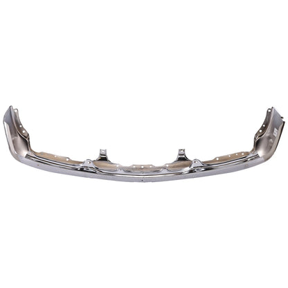 1-Piece Front Bumper For Chevrolet Silverado 1500 1999-2002 w/ Brackets Chrome