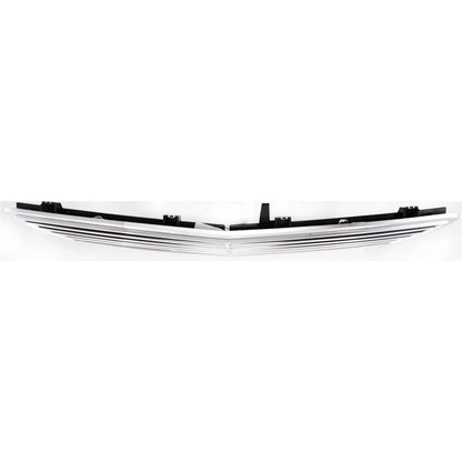 Grille For 2000-2003 Mercedes Benz E320 2003 E500 Chrome Shell w/ Black Insert