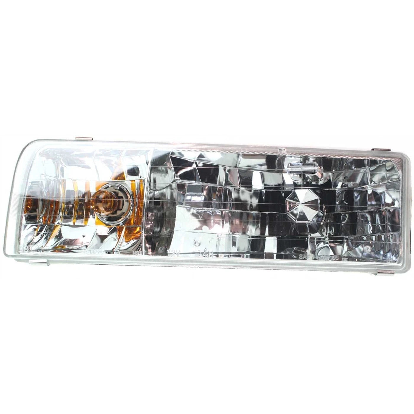 Headlight Set For 95-97 Lincoln Town Car Halogen With Bulbs FO2502141 FO2503141
