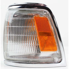 Corner Light Set For 1992-1995 Toyota Pickup 2WD With Bulb With Chrome Trim Pair