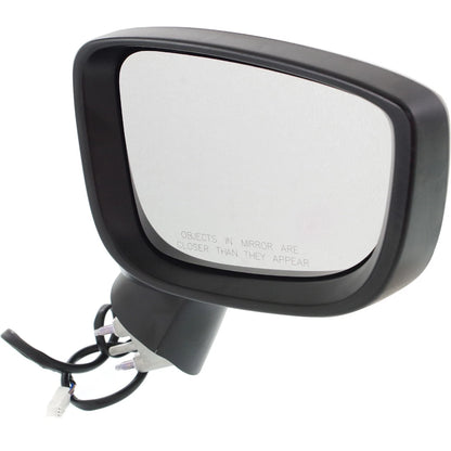 Mirror For 2014-2016 Mazda 3 and 3 Sport Right Manual Fold Paintable Passenger
