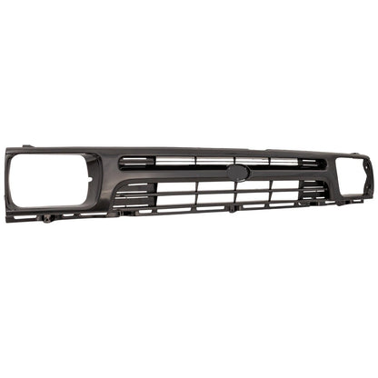 Grille For 92-95 Toyota Pickup Black Plastic