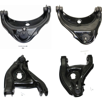 Control Arm For 1995-2000 Chevrolet Tahoe Front LH and RH Upper and Lower RWD