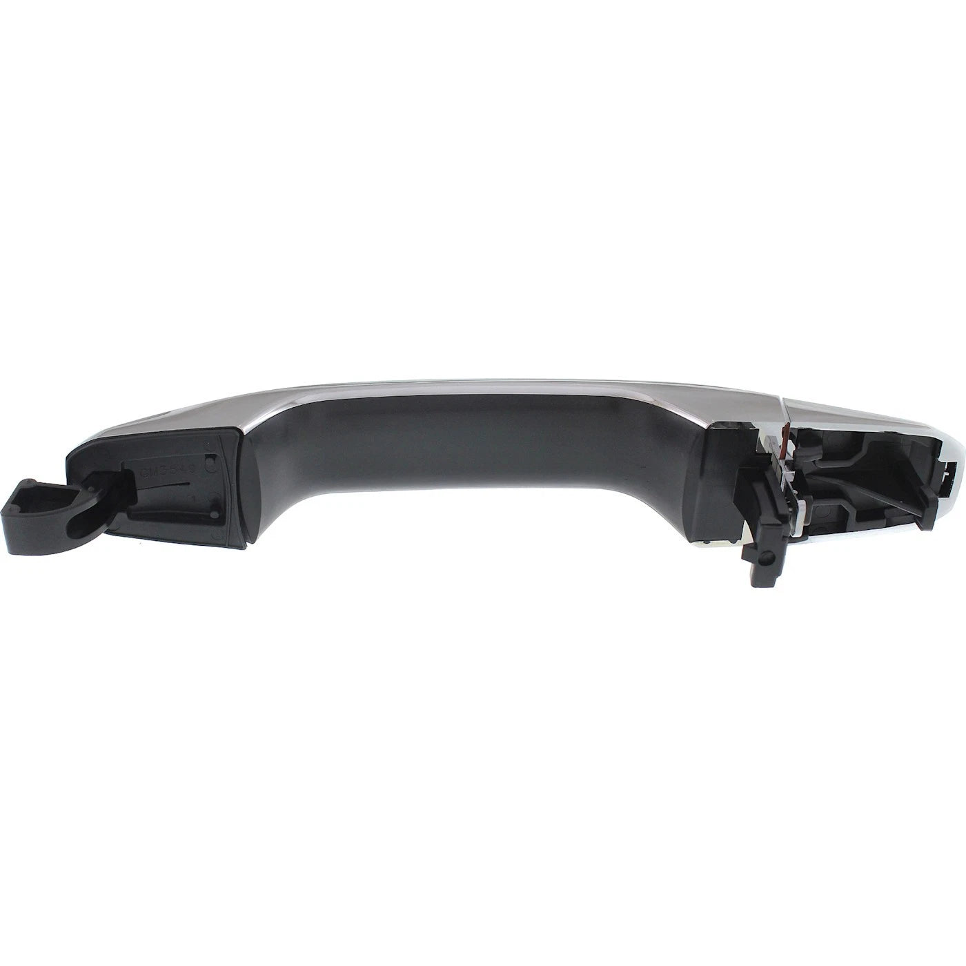 Exterior Door Handle Set of 4 For 14-18 Chevrolet Silverado 1500 Chrome Plastic