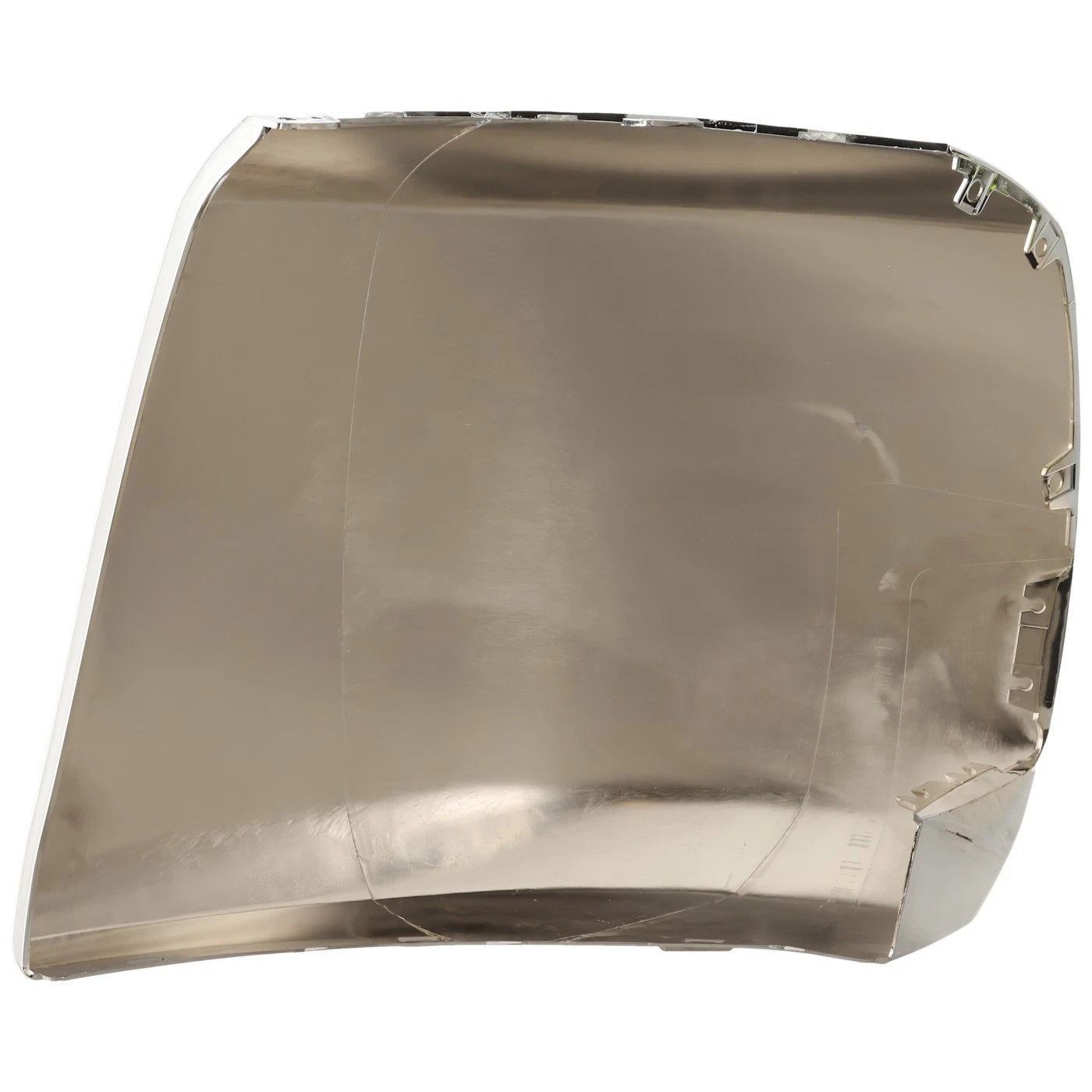 Front Right Bumper End For 2007-2010 Chevrolet Silverado 2500 HD 3500 HD Chrome