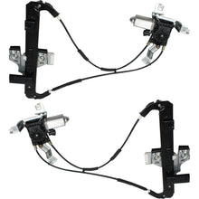 Power Window Regulator Set For 2000-2006 Chevrolet Tahoe Rear with Motor