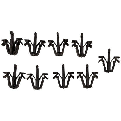 Grille For 92-95 Toyota Pickup Black Plastic