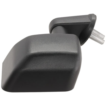 Mirror For 2007-2010 Jeep Wrangler (JK) Left Manual Folding Textured Black