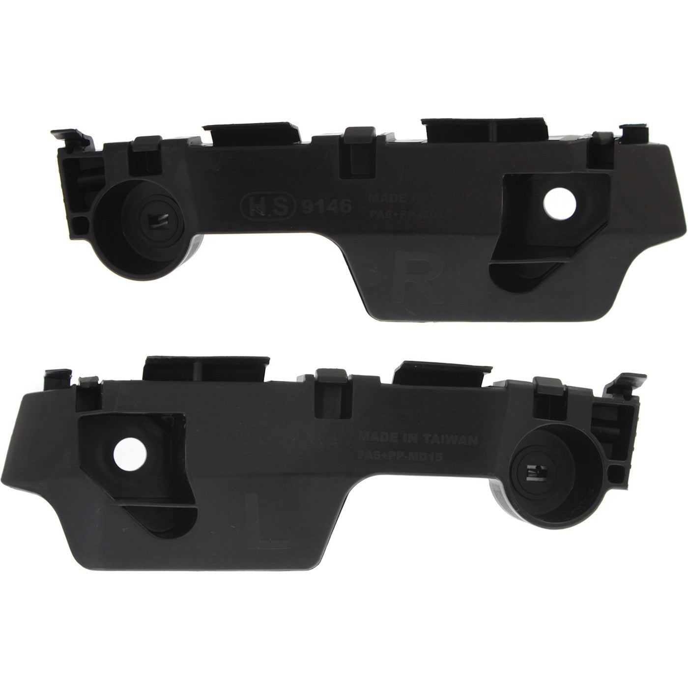Bumper Retainer Set For 2009-2013 Mazda 6 Front Driver and Passenger Side