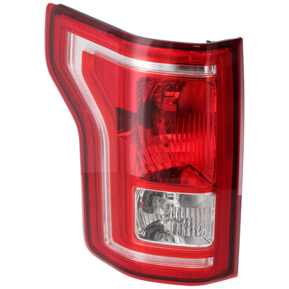 CAPA Tail Light Assembly For 2015-2017 Ford F-150 Driver Left Side With Bulb