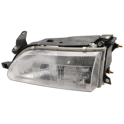 Headlight Set For 93-97 Toyota Corolla Left and Right With Bulb 2Pc