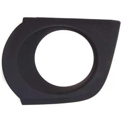Fog Light Trim Set For 2010-2013 Toyota 4Runner Left & Right Black Plastic 2Pc