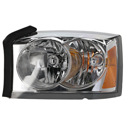 Halogen Headlight Set For 2005 Dodge Dakota Left & Right w/ Bulb(s) Pair