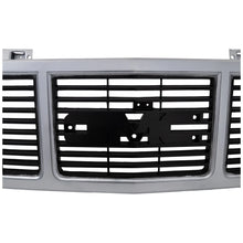 Grille For 88-99 GMC K1500 C1500 Silver Plastic