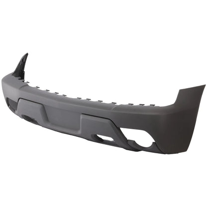 Front Bumper Cover For 2002 Chevy Avalanche 1500 Textured With Fog Light Holes