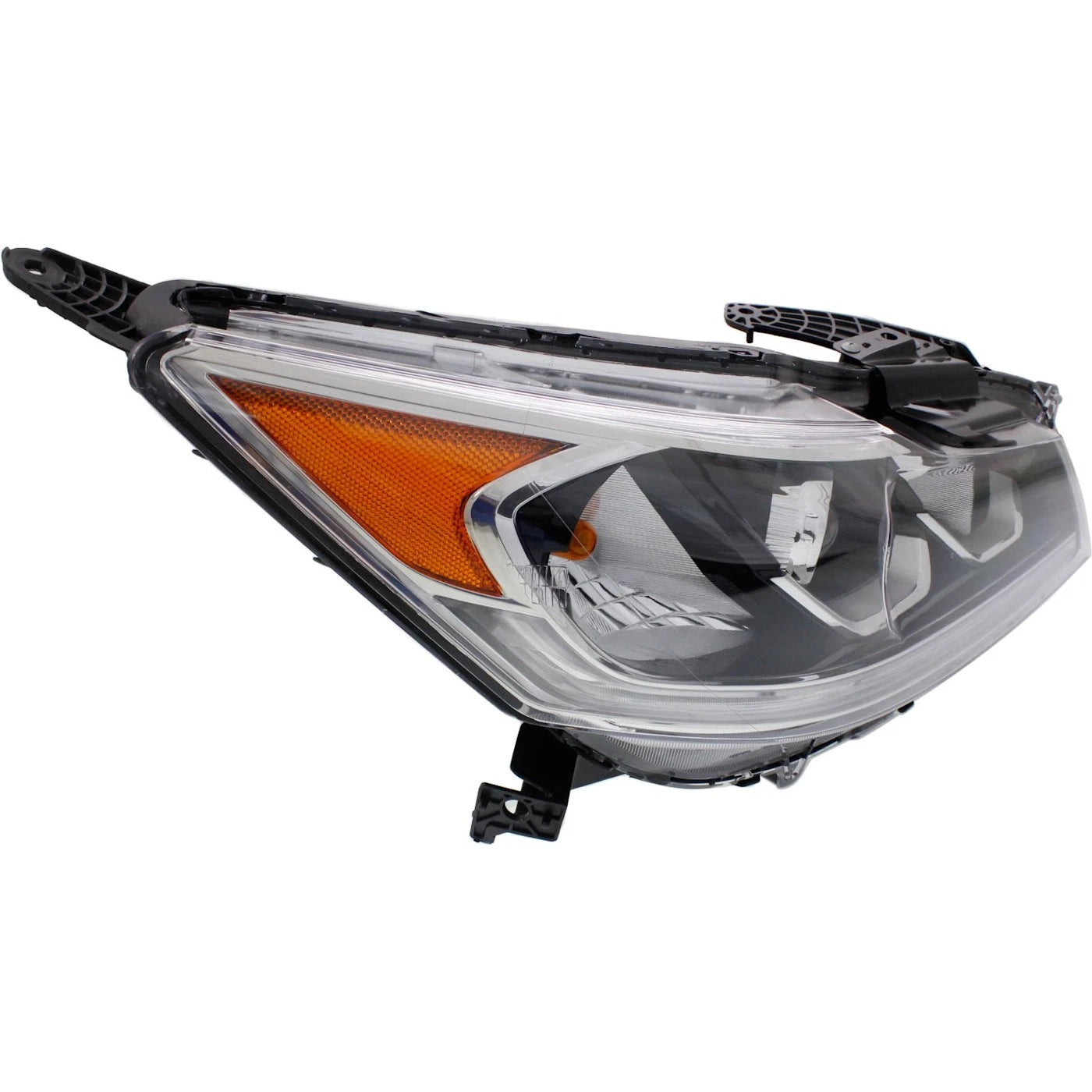 Left & Right Headlight For Honda Accord 2016-2017 EX EX-L Sedan Halogen LED DRL