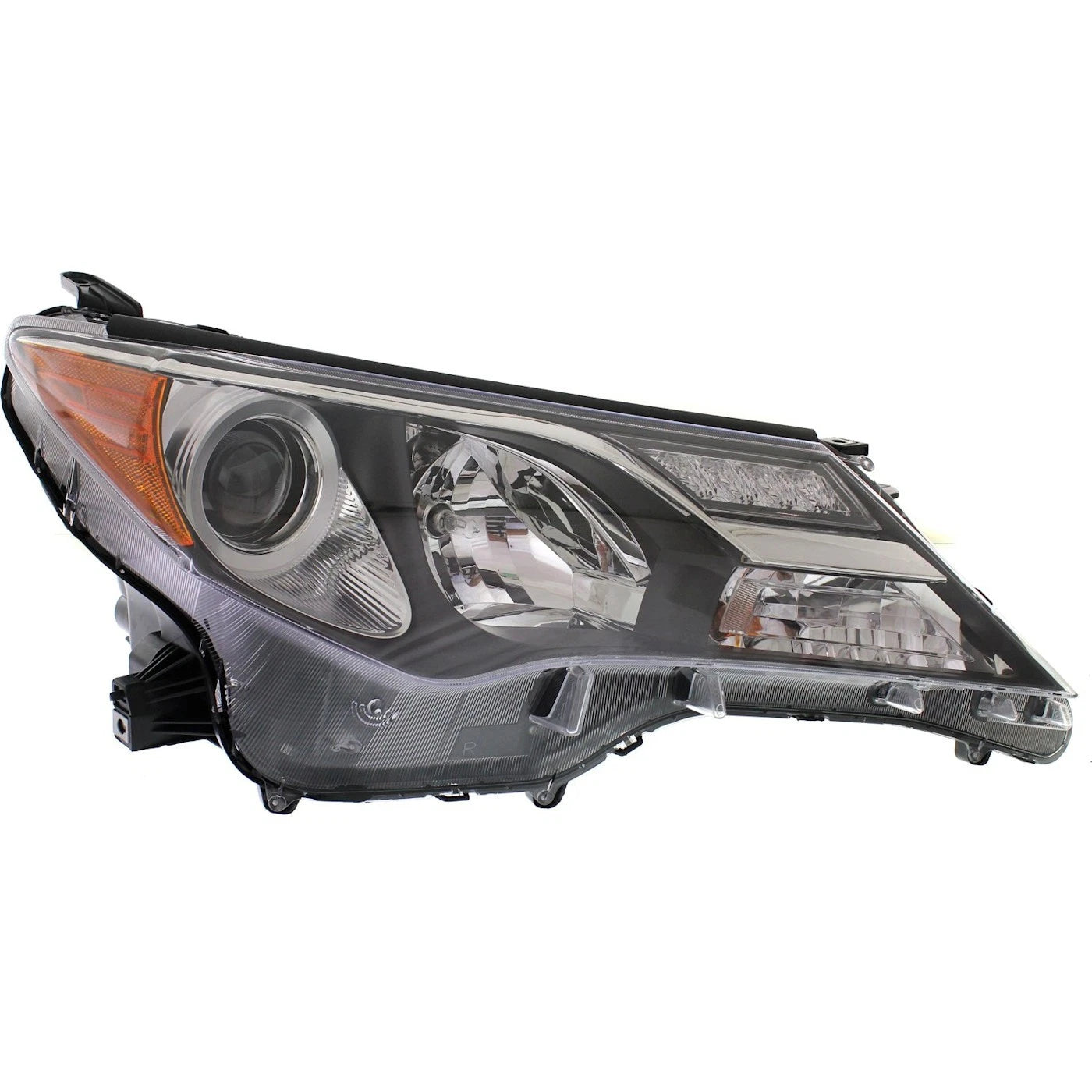 Headlight Set For 2013 2014 2015 Toyota RAV4 Left and Right With Bulb 2Pc
