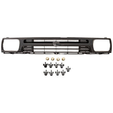 Grille For 92-95 Toyota Pickup Black Plastic