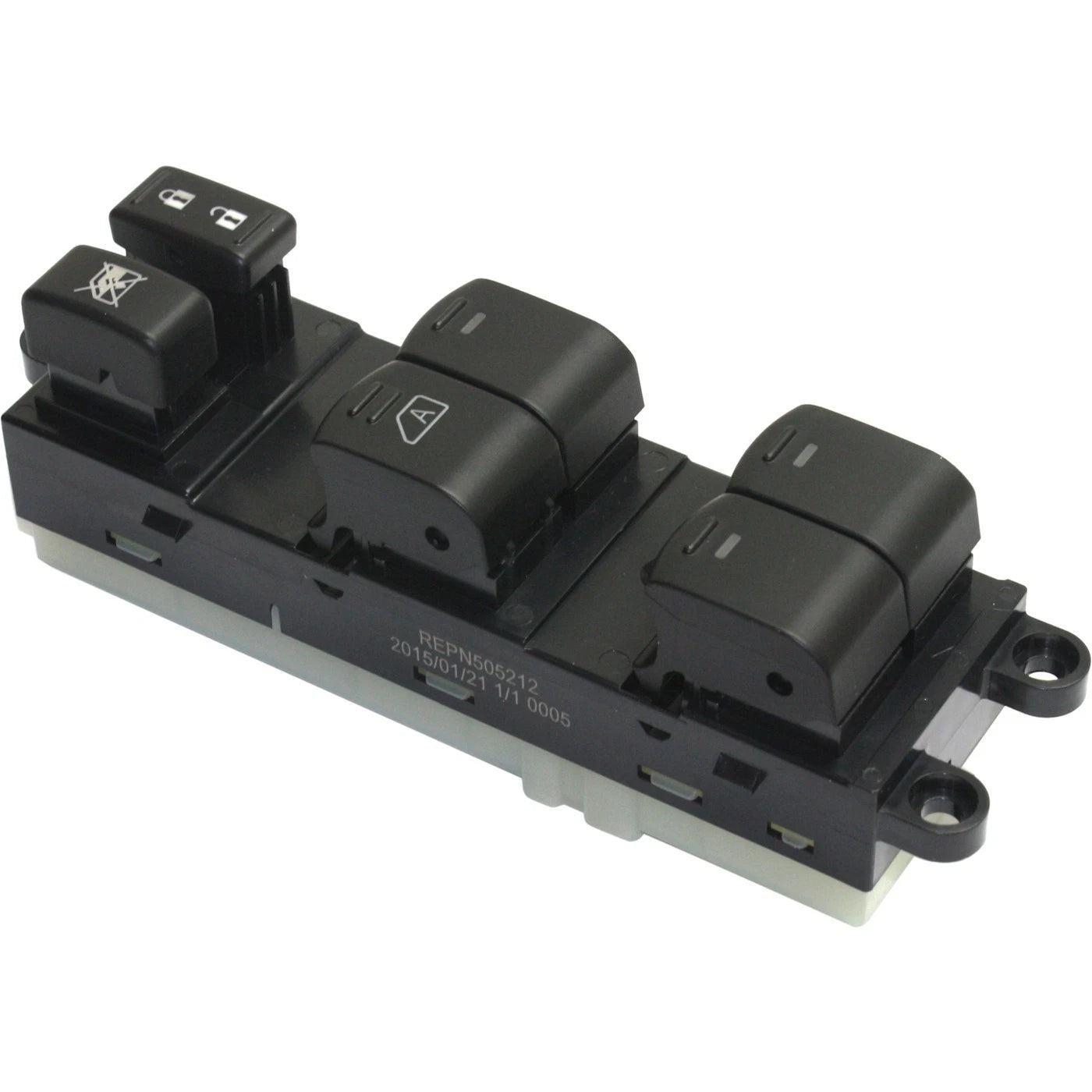 Window Switch For 07-19 Nissan Frontier Front Left Crew Cab Pickup Power Black