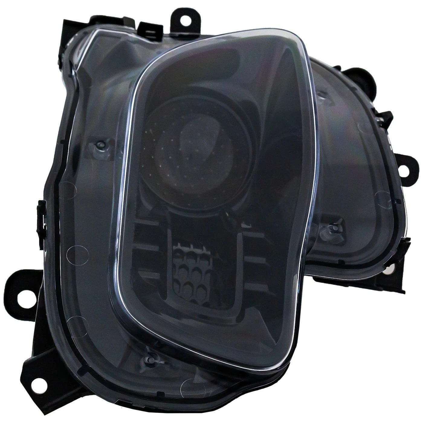 Driver Side Headlight For Jeep Cherokee 2014-2018 Halogen with Bulb(s) Black