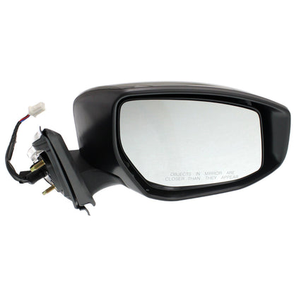 Power Mirror For 2013-2018 Nissan Altima Sedan Passenger Side Heated Manual Fold