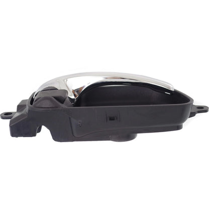 Interior Door Handle For 2013-2018 Nissan Altima Chrome Lever Black Knob RH Side