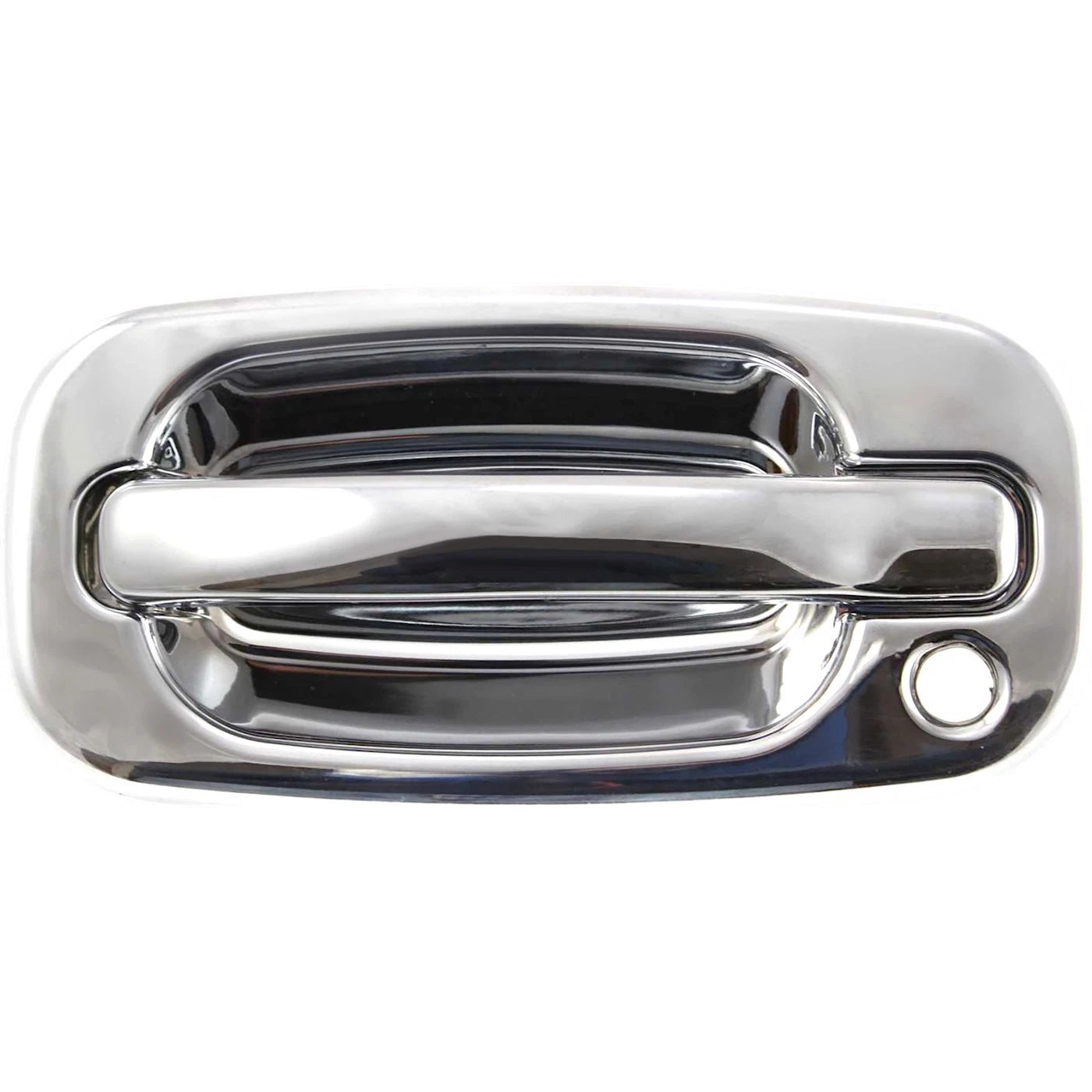 Chrome Outer Outside Exterior Door Handle Pair Set for Chevy Silverado GMC Truck