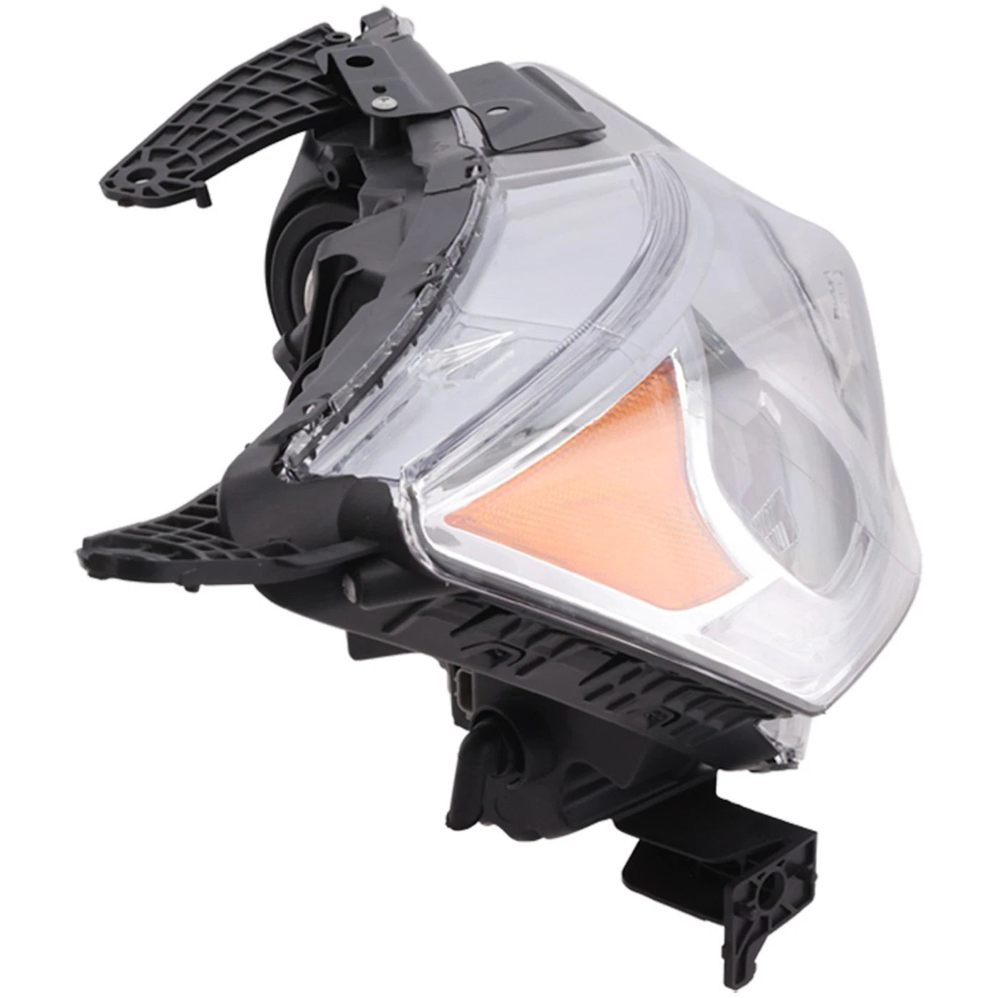 Right Side Headlight For Honda Accord 2016-2017 EX EX-L Sedan Halogen w/ LED DRL