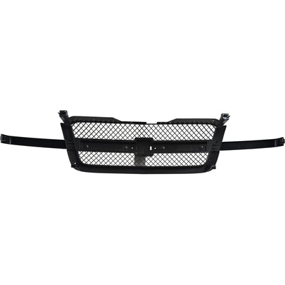 Grille Assembly Primed For 2003-2007 Chevrolet Silverado 1500 - For SS Model