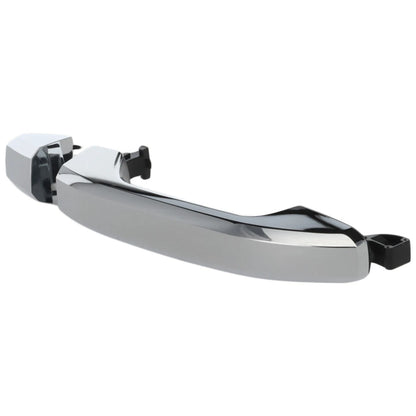 Exterior Door Handle For 2014-2018 Chevrolet Silverado 1500 Rear Chrome Plastic