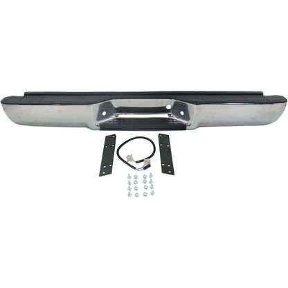 Step Bumper For Chevrolet C1500 1988-1999 Rear C/K Fleetside Bright