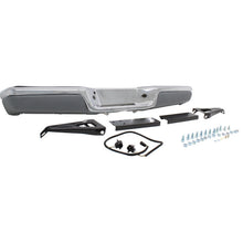 Step Bumper For Dodge Dakota 1997-2004 Rear Bright w/ Gray Pad