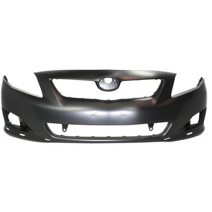 Bumper Cover Kit For 09-10 Toyota Corolla North America Built with Grille Front