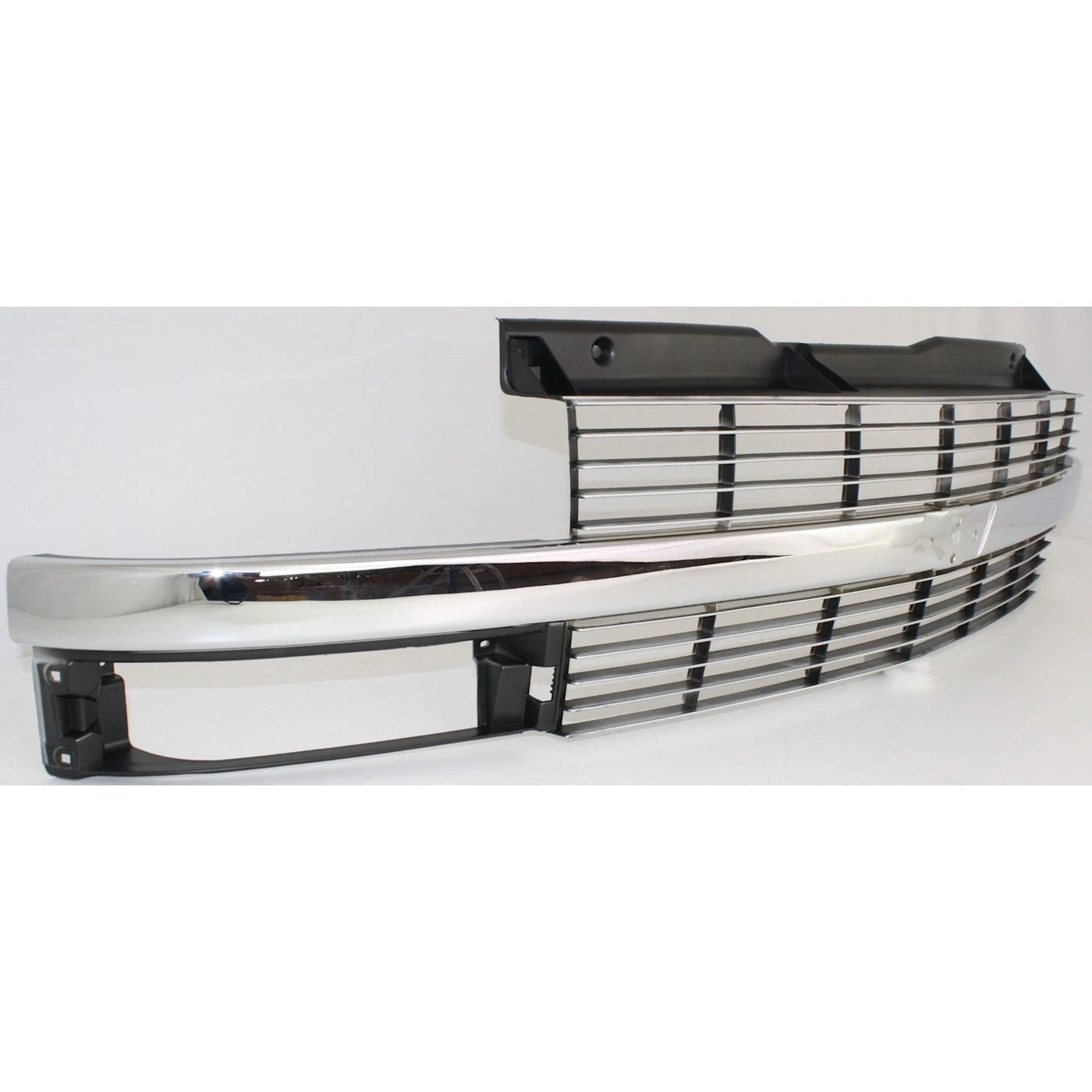 Grille 95-25 For Chevy Astro Silver w/Chrome Center Bar w/Composite Headlight
