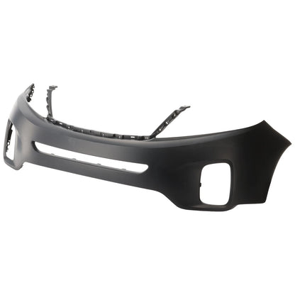 Front Upper Bumper Cover For 2014-2015 Kia Sorento w/ fog lamp holes Primed