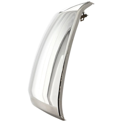 Front Right Bumper End For 2007-2010 Chevrolet Silverado 2500 HD 3500 HD Chrome