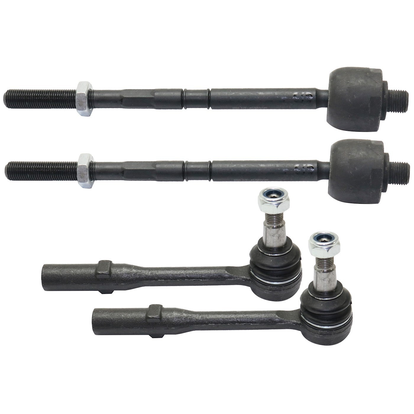 Tie Rod End For 2007-2013 Mercedes Benz S550 Front LH and RH Inner and Outer