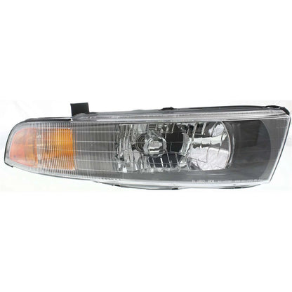 Headlight Set For 2002-2003 Mitsubishi Galant Left and Right With Bulb 2Pc
