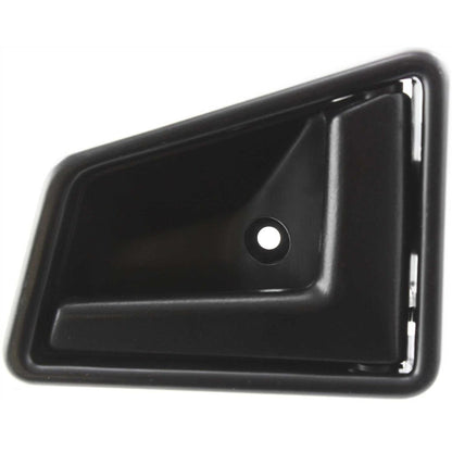 Interior Door Handle For 91-98 Suzuki Sidekick Set of 2 Front Black Plastic