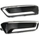 Fog Light Cover Set For 2014-2020 Chevrolet Impala Front Left and Right Black