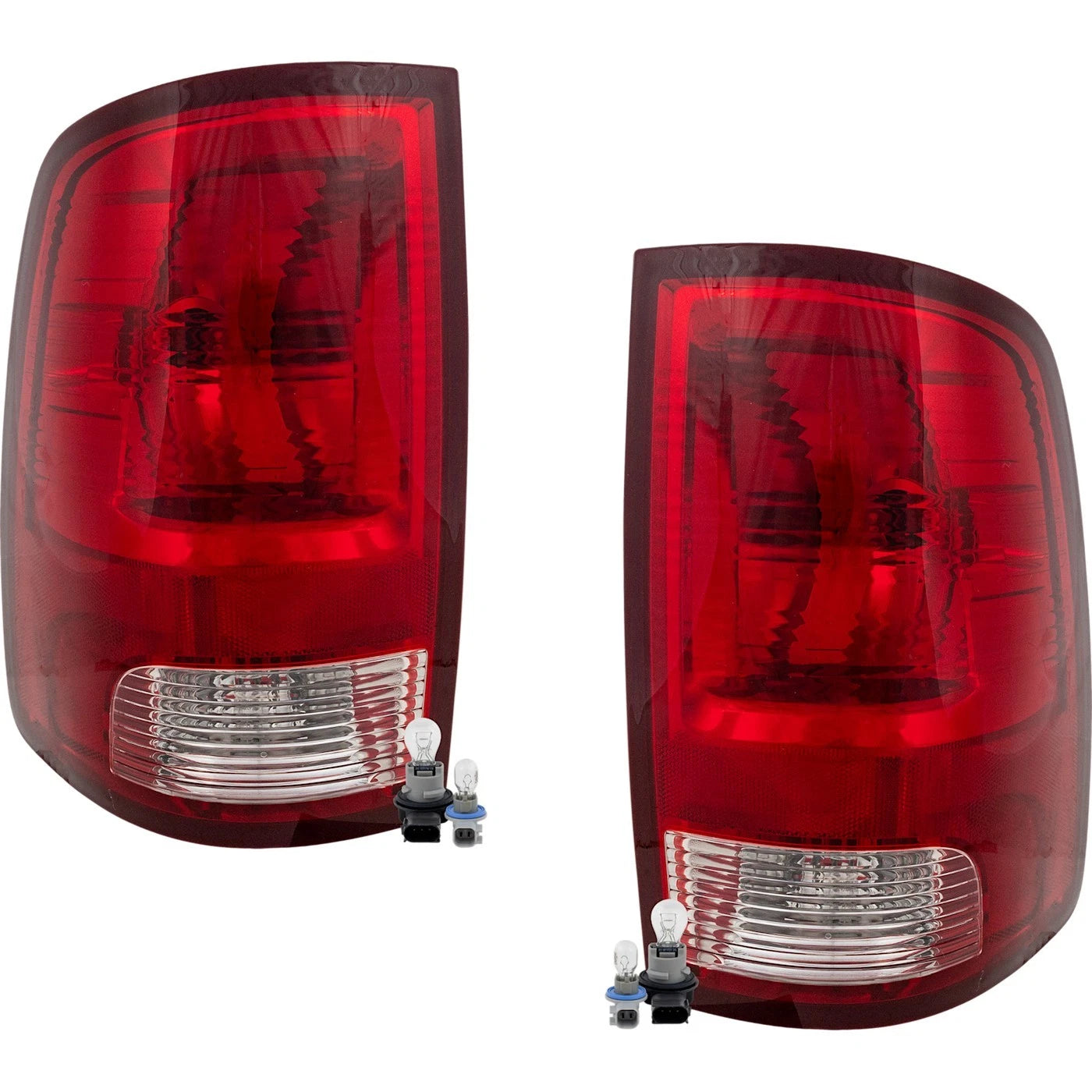 Pair Tail Light For 2011-18 Ram 1500 2009-10 Dodge Ram 1500 CAPA Standard Type