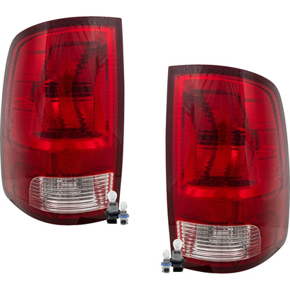 Pair Tail Light For 2011-18 Ram 1500 2009-10 Dodge Ram 1500 CAPA Standard Type