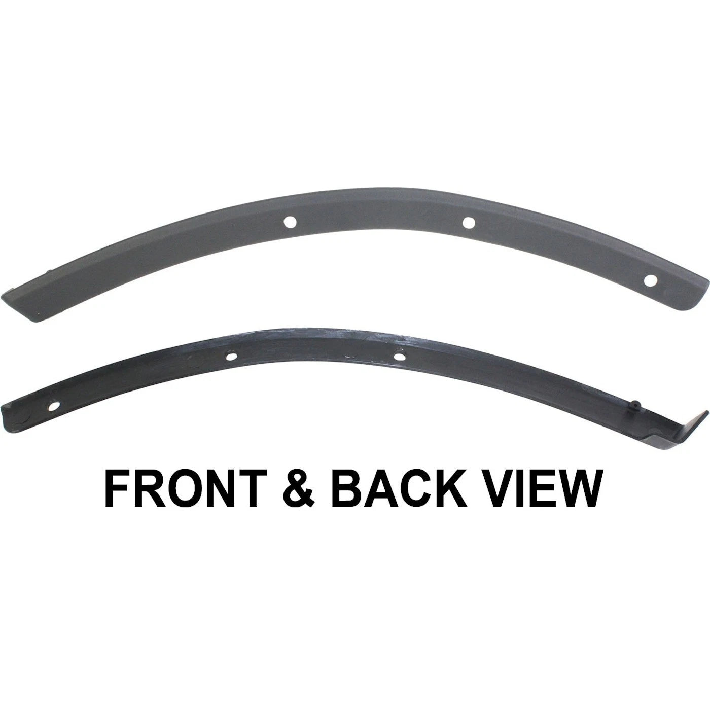 FOR 2007-2013 CHEVY SILVERADO 1500 FRONT BUMPER OUTER FILLER SET