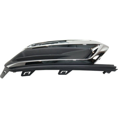 Fog Light Cover Set For 2015 Chevrolet Cruze 16 Cruze Limited Sedan Black Front