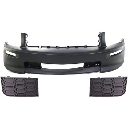 Front Bumper Cover Fascia Kit For 2007-2009 Ford Mustang - GT Model Only