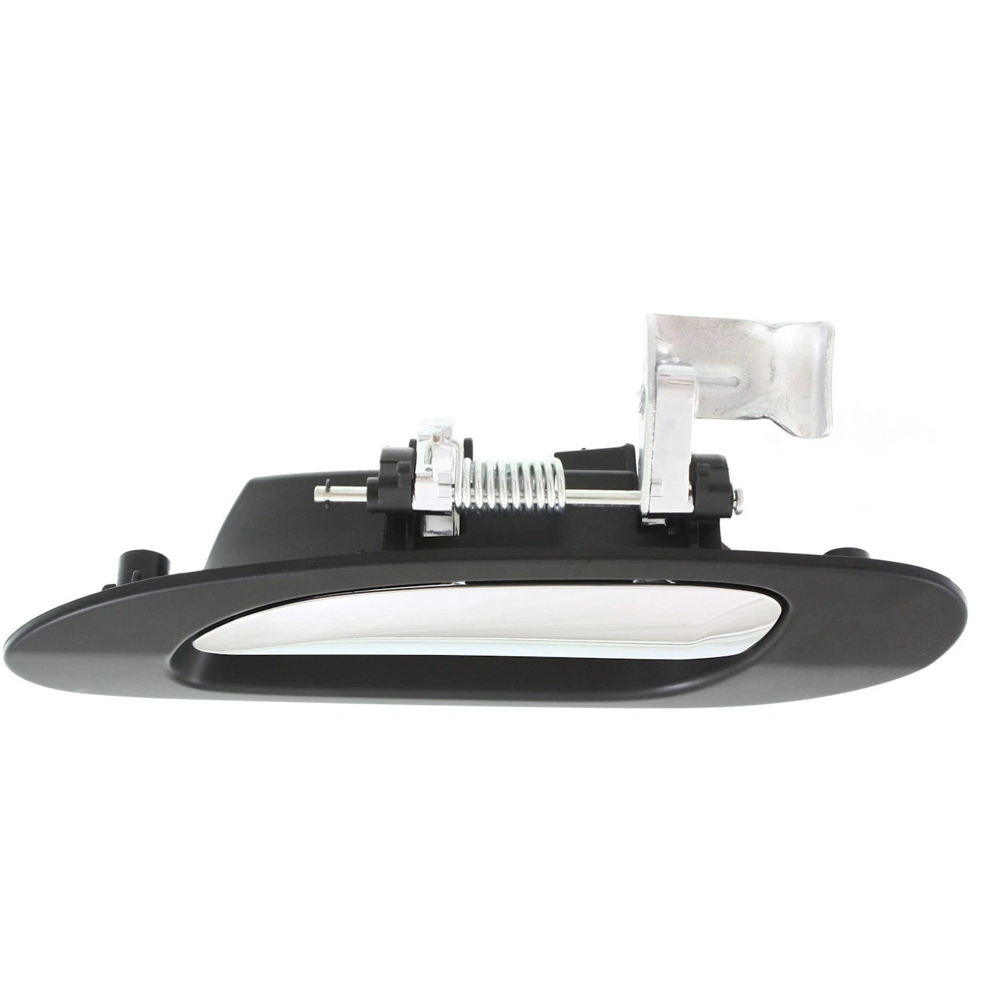 Exterior Door Handle For 99-2003 Acura TL Rear LH Black bezel with chrome lever