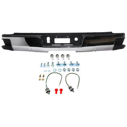 Step Bumper For Chevrolet Silverado 2500 HD 2015-2019 Rear Dual Rear Wheel